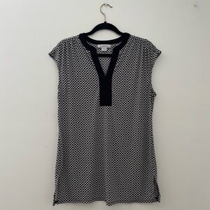 Liz Claiborne Women’s Long Patterned Top